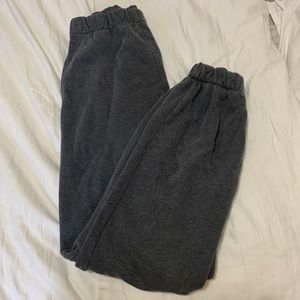 Brandy Melville charcoal sweatpants